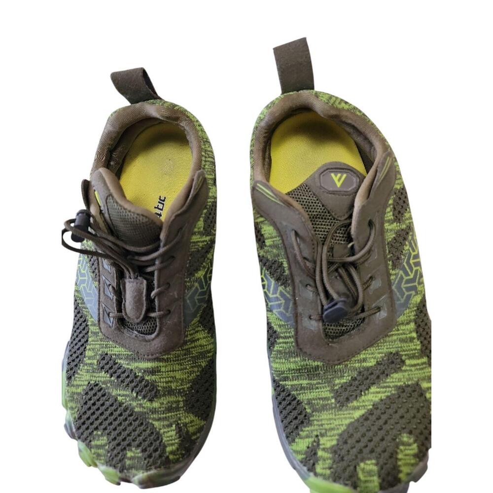 SITC Green Black Trail Running Shoes Lace-Up Mesh Upper EU 40